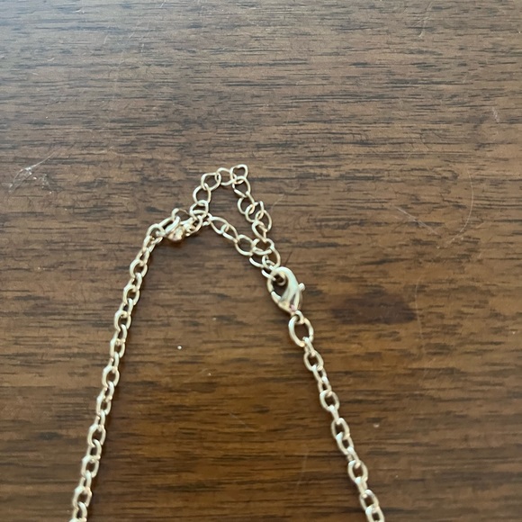 Turquoise and Gold Starfish Necklace - Picture 3 of 4